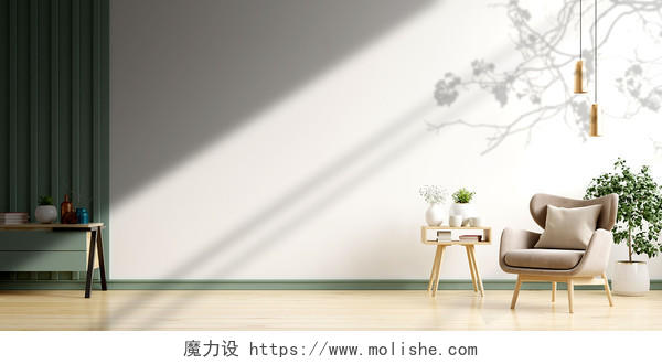 白色简约大气墙壁影子自然光影展板背景自然光影背景